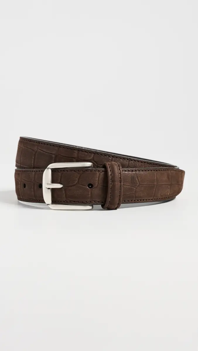 Anderson's Leather Croc Belt | Thumbnail 2
