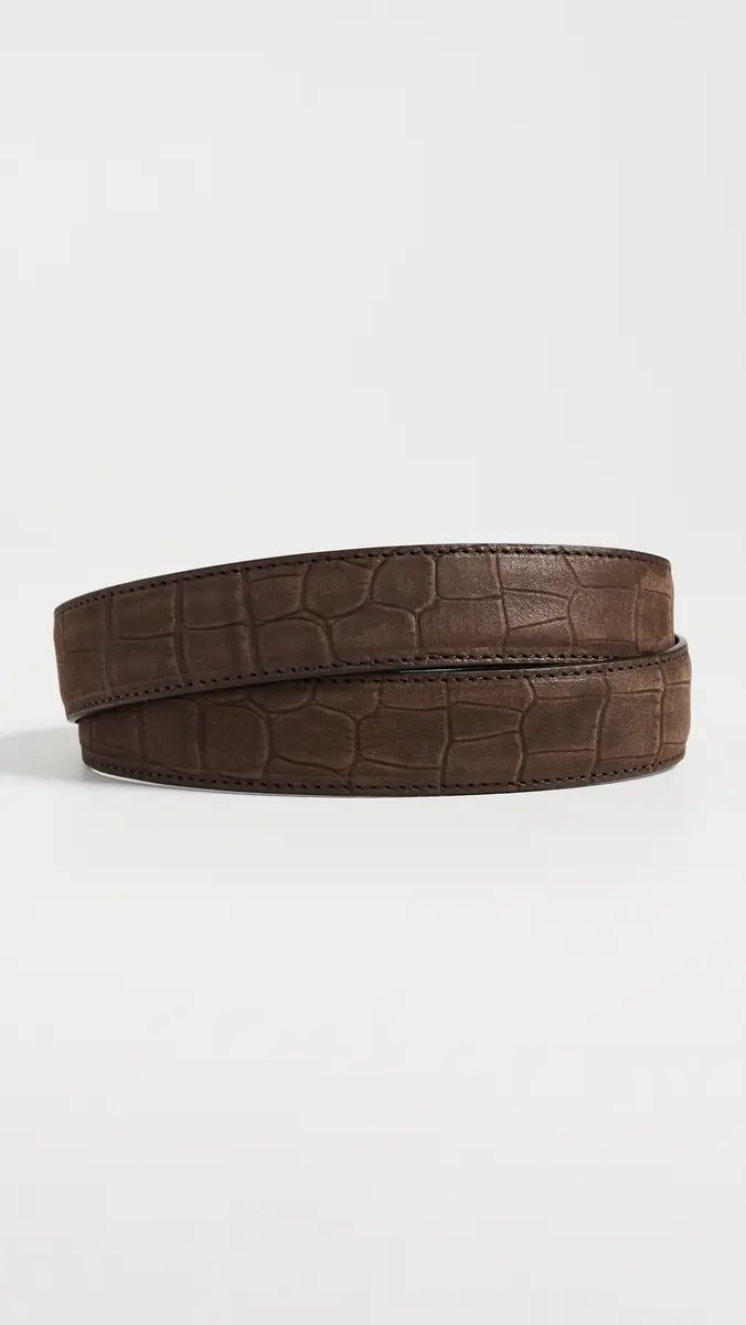 Anderson's Leather Croc Belt | Thumbnail 3