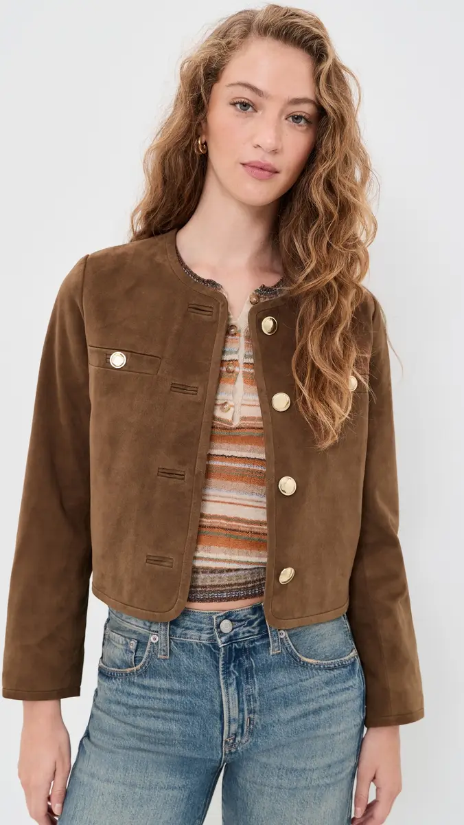 Ba&sh Mella Suede Jacket | Thumbnail 2