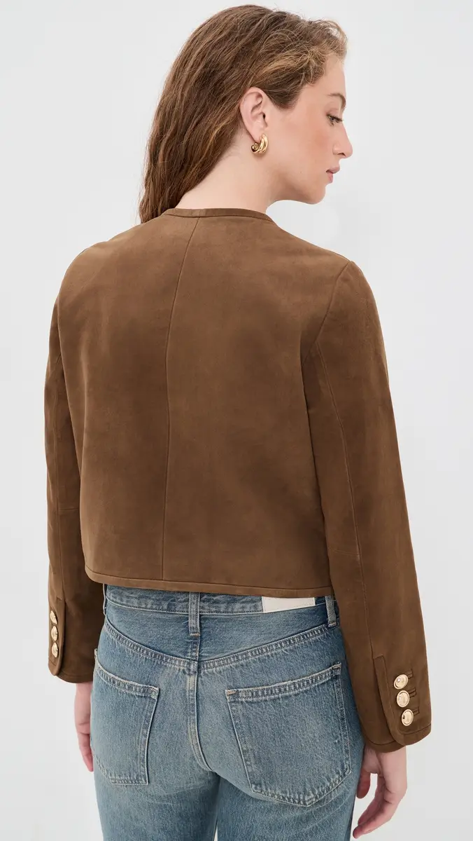 Ba&sh Mella Suede Jacket | Thumbnail 3