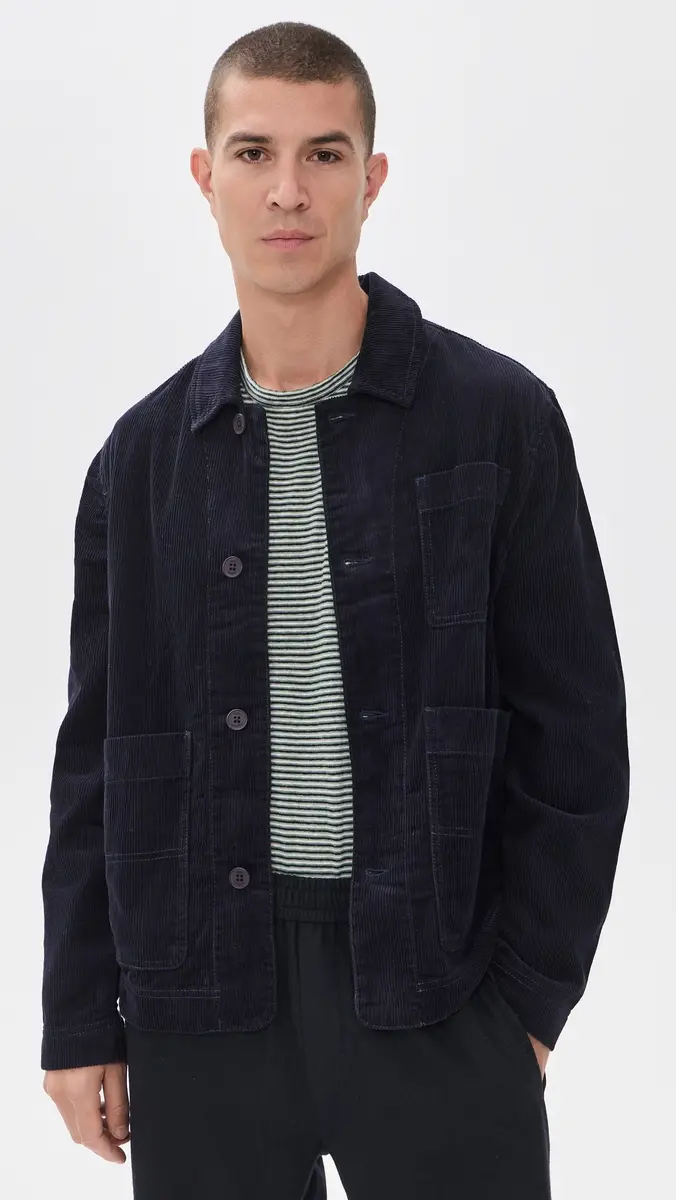 Wax London Healey Corduroy Chore Jacket | Thumbnail 2