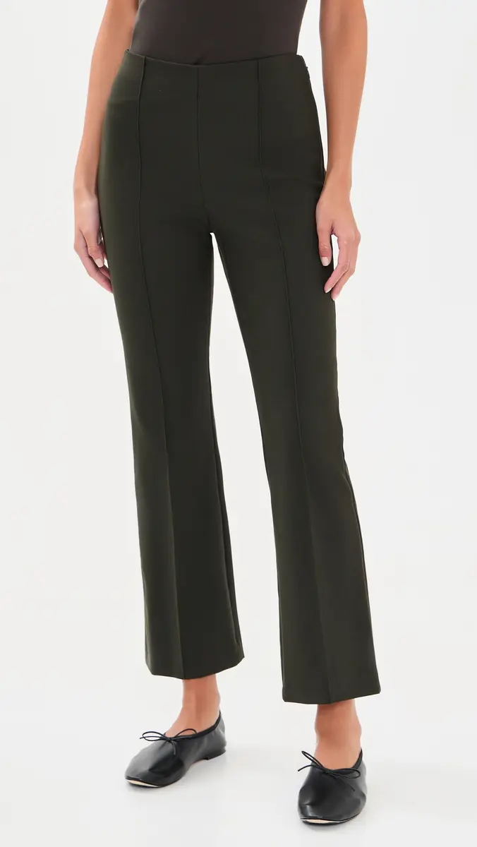 Vince Niki Mid Crop Flare Pants | Thumbnail 2 Vince Niki Mid Crop Flare Pants | Thumbnail 2