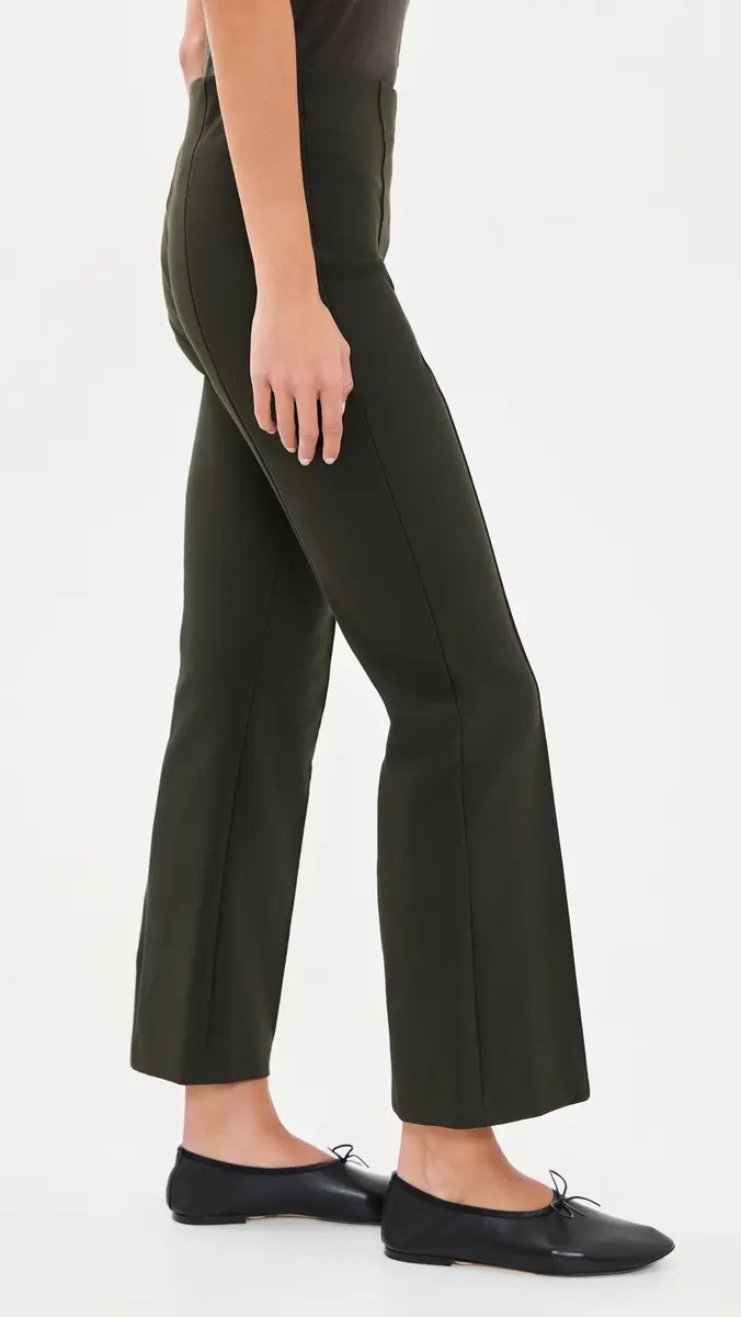 Vince Niki Mid Crop Flare Pants | Thumbnail 4 Vince Niki Mid Crop Flare Pants | Thumbnail 4
