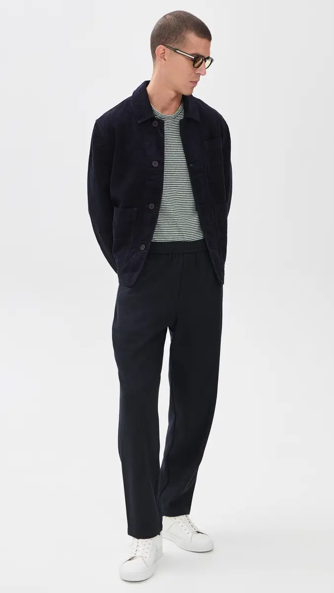 Wax London Tyne Brushed Wool Trousers | Thumbnail 5