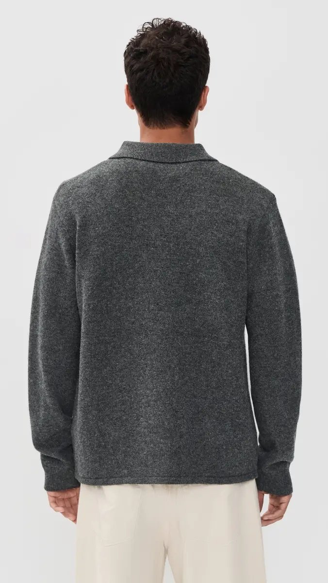 Frame Boiled Wool Cardigan | Thumbnail 4 Frame Boiled Wool Cardigan | Thumbnail 4