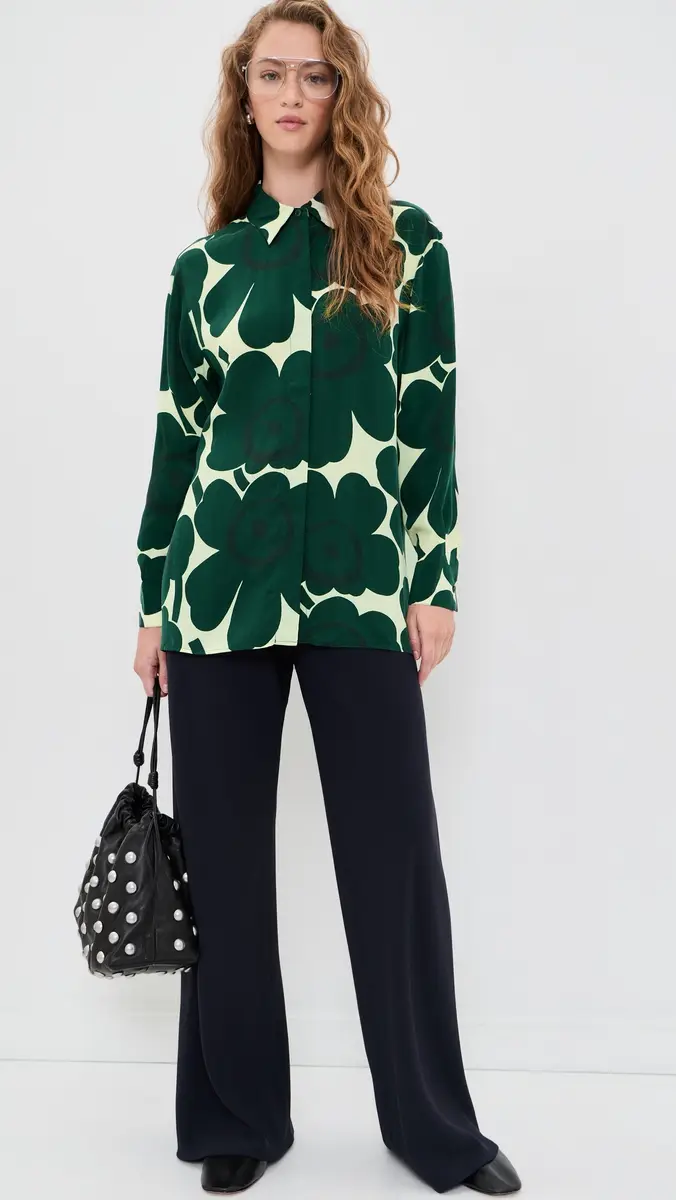 Marimekko Jrki Unikko Button Down Shirt | Thumbnail 5 Marimekko Jrki Unikko Button Down Shirt | Thumbnail 5