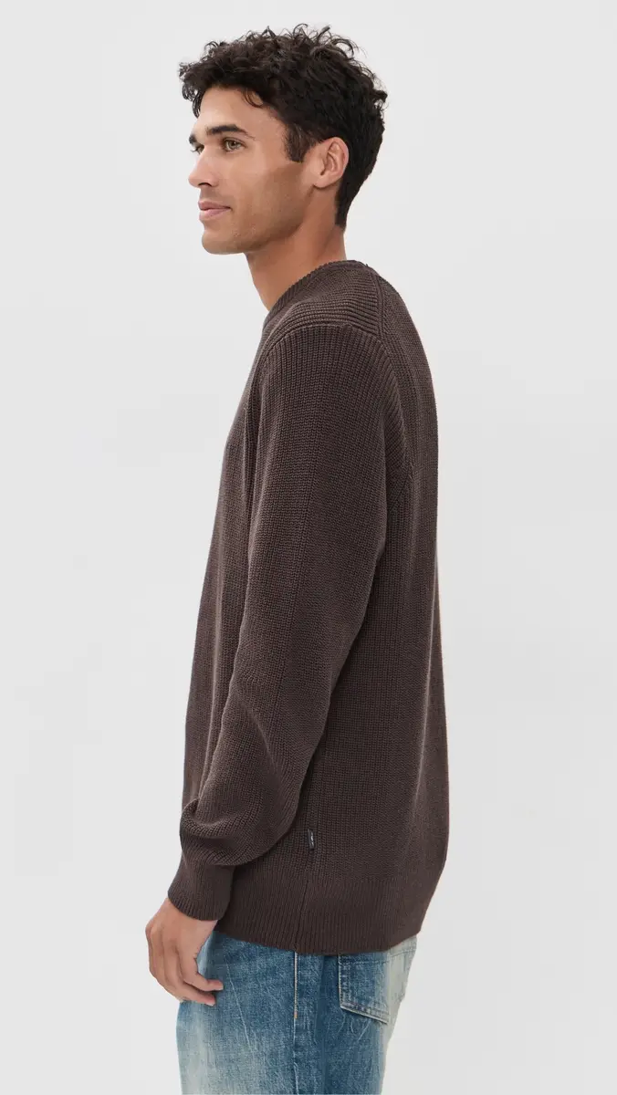 Les Deux Rib Crew Knit Sweater | Thumbnail 4 Les Deux Rib Crew Knit Sweater | Thumbnail 4