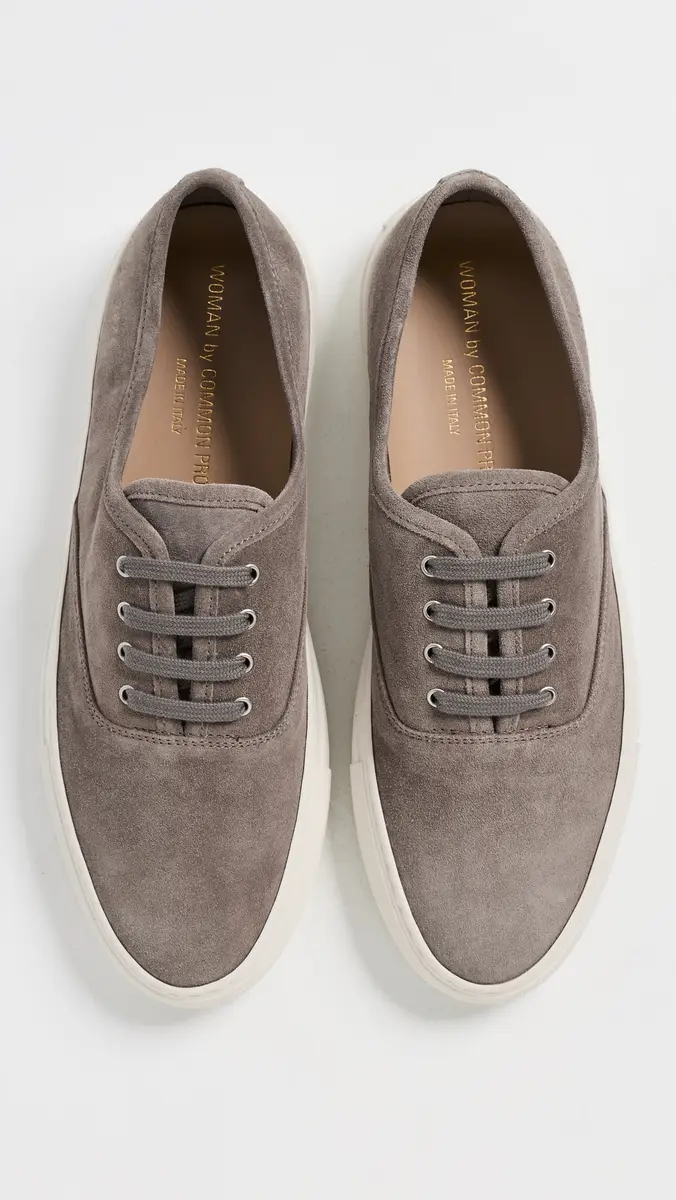 Common Projects Four Hole Slip On In Suede Warm Grey | Thumbnail 5 Common Projects Four Hole Slip On In Suede Warm Grey | Thumbnail 5