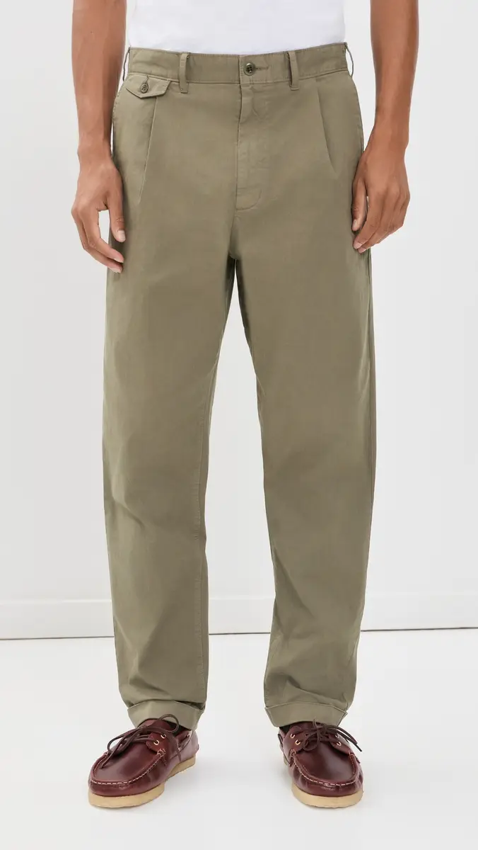 Alex Mill Standard Chino Pleated Pants | Thumbnail 2 Alex Mill Standard Chino Pleated Pants | Thumbnail 2