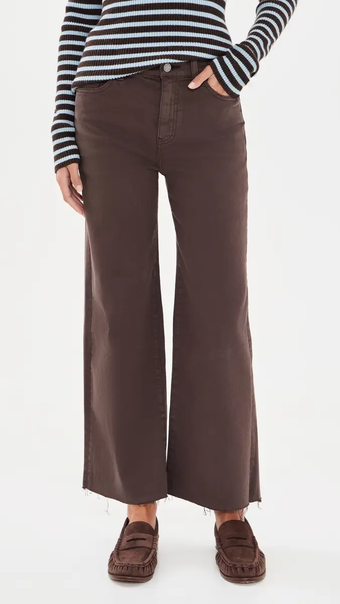 Ag Saige Wide Leg Crop Jeans | Thumbnail 2