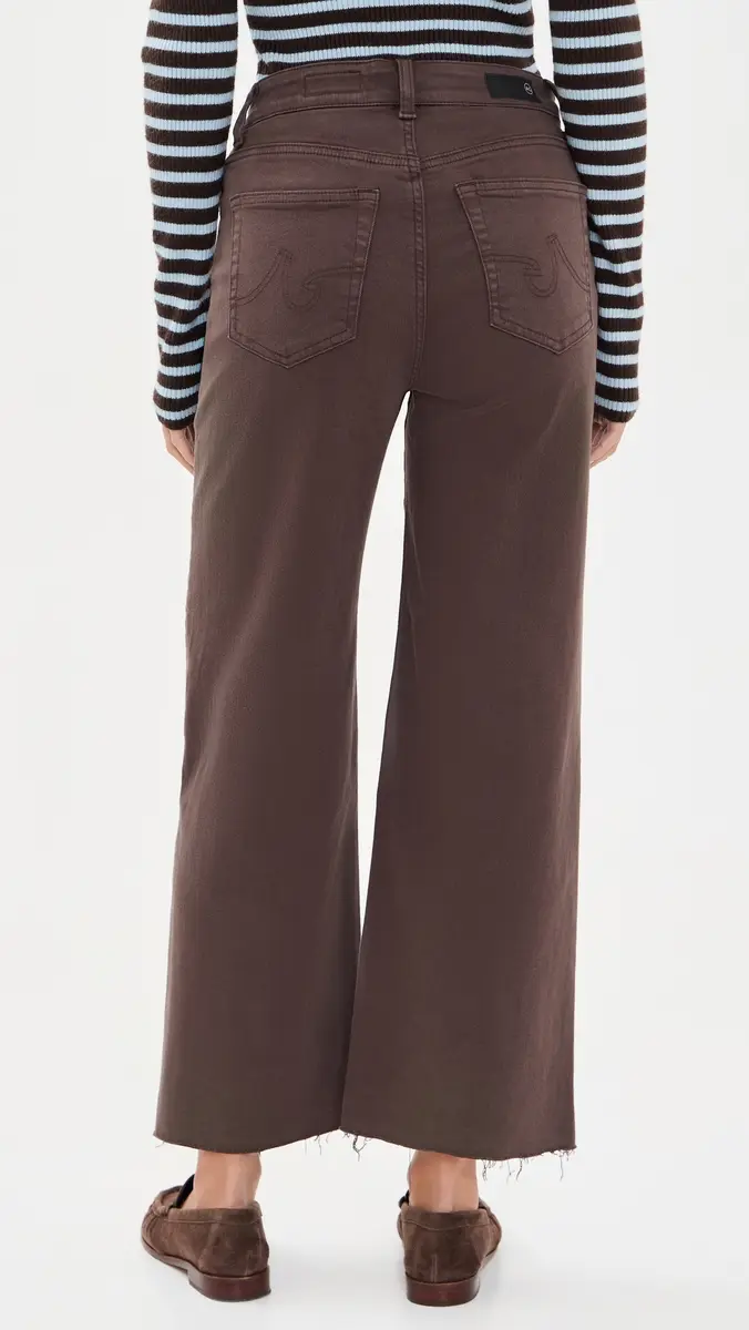 Ag Saige Wide Leg Crop Jeans | Thumbnail 3