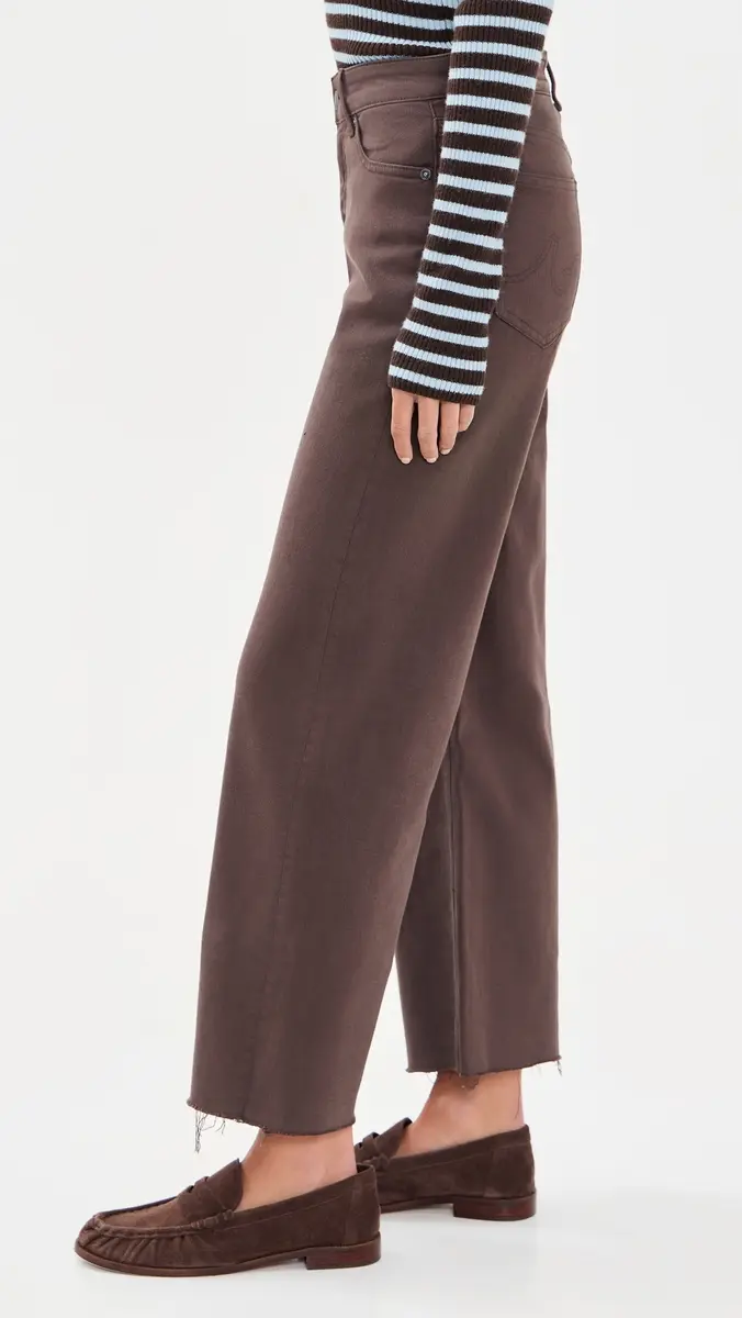 Ag Saige Wide Leg Crop Jeans | Thumbnail 4