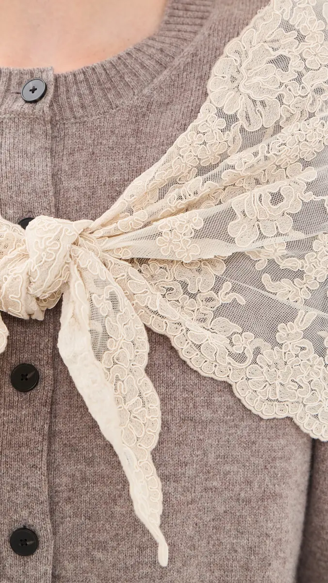 Sea Kirra Lace Scarf Cardigan | Thumbnail 6 Sea Kirra Lace Scarf Cardigan | Thumbnail 6