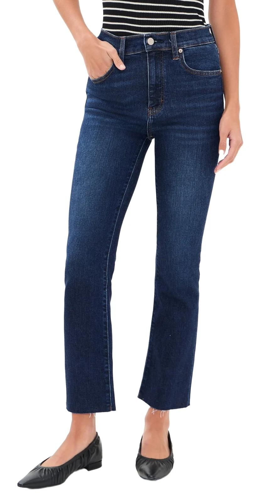 Shy Girl Crop Flare Jeans Shy Girl Crop Flare Jeans