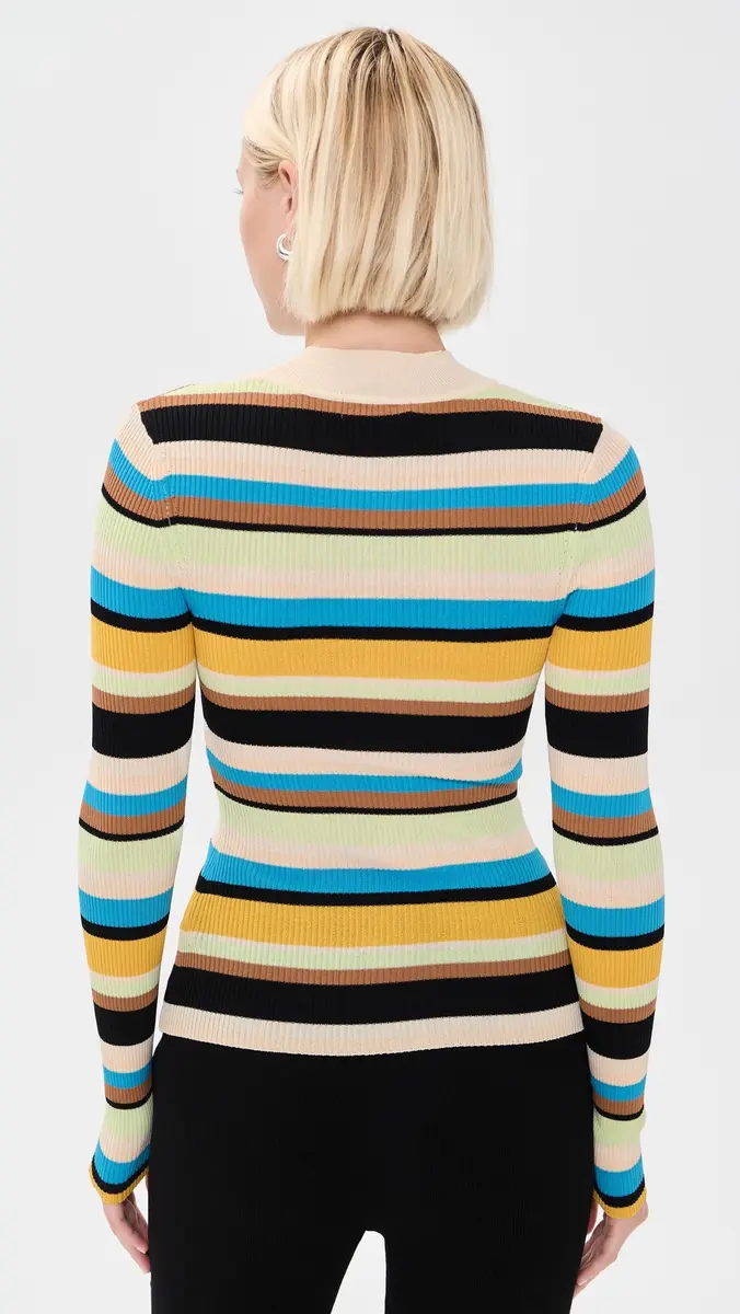 SIMONMILLER Mika Striped Knit Top | Thumbnail 4 SIMONMILLER Mika Striped Knit Top | Thumbnail 4