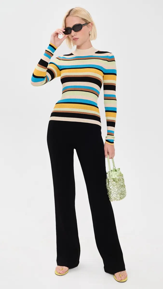 SIMONMILLER Mika Striped Knit Top | Thumbnail 6 SIMONMILLER Mika Striped Knit Top | Thumbnail 6