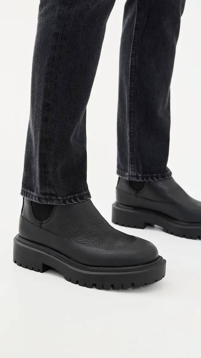 Loeffler Randall Suri Black Leather Chelsea Boots | Thumbnail 3 Loeffler Randall Suri Black Leather Chelsea Boots | Thumbnail 3