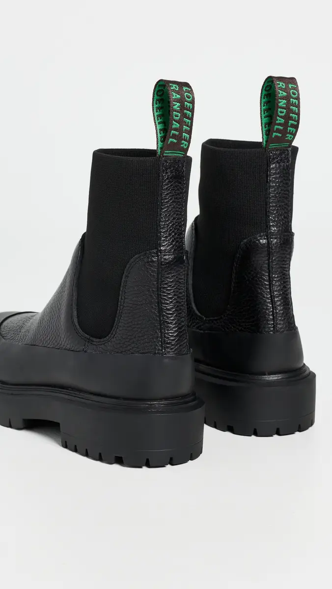 Loeffler Randall Suri Black Leather Chelsea Boots | Thumbnail 4 Loeffler Randall Suri Black Leather Chelsea Boots | Thumbnail 4