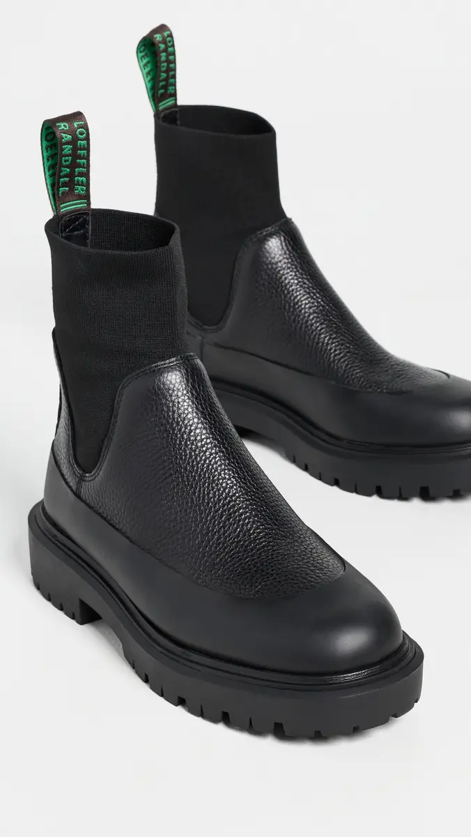 Loeffler Randall Suri Black Leather Chelsea Boots | Thumbnail 5 Loeffler Randall Suri Black Leather Chelsea Boots | Thumbnail 5