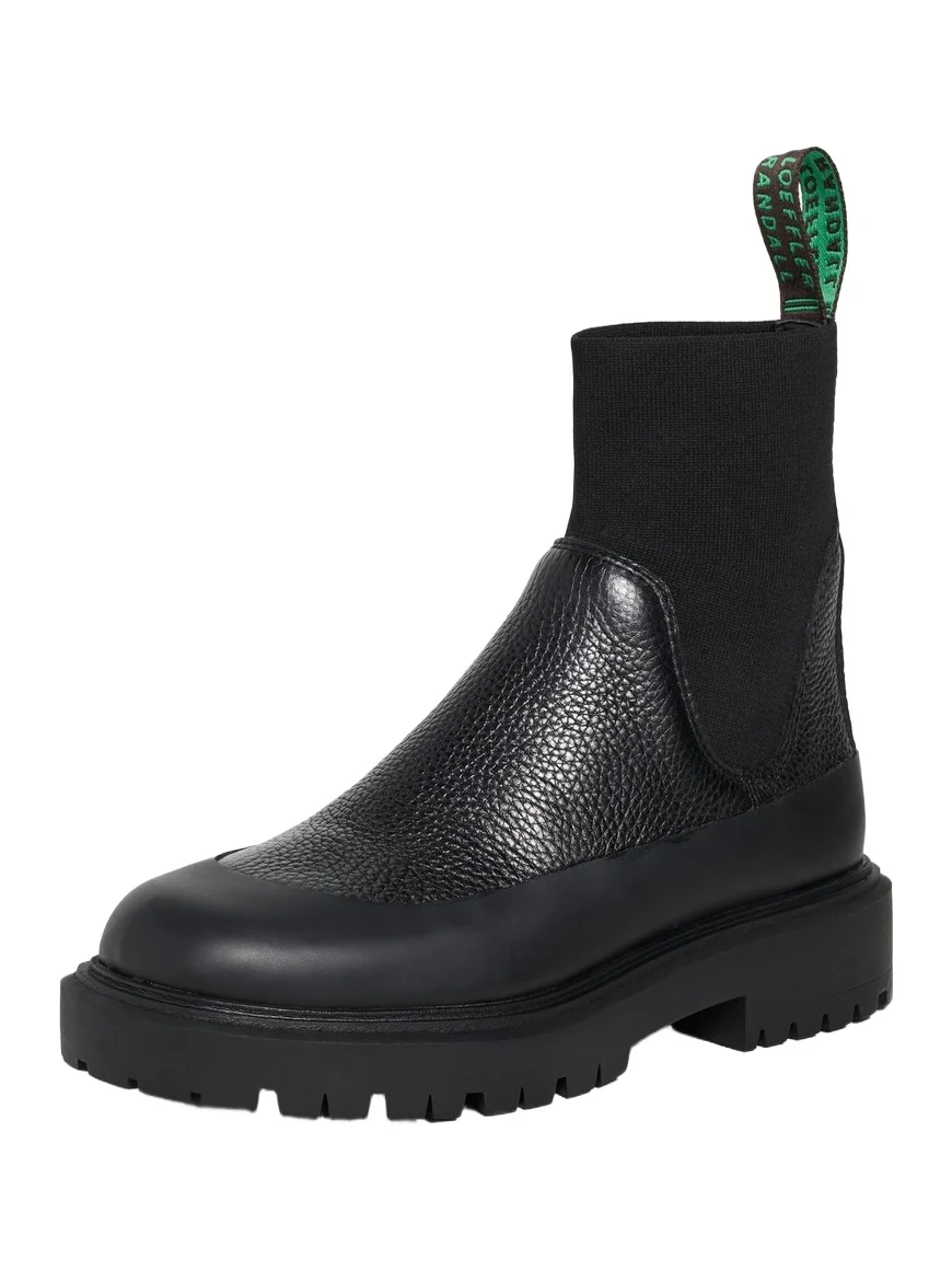 Loeffler Randall Suri Black Leather Chelsea Boots
