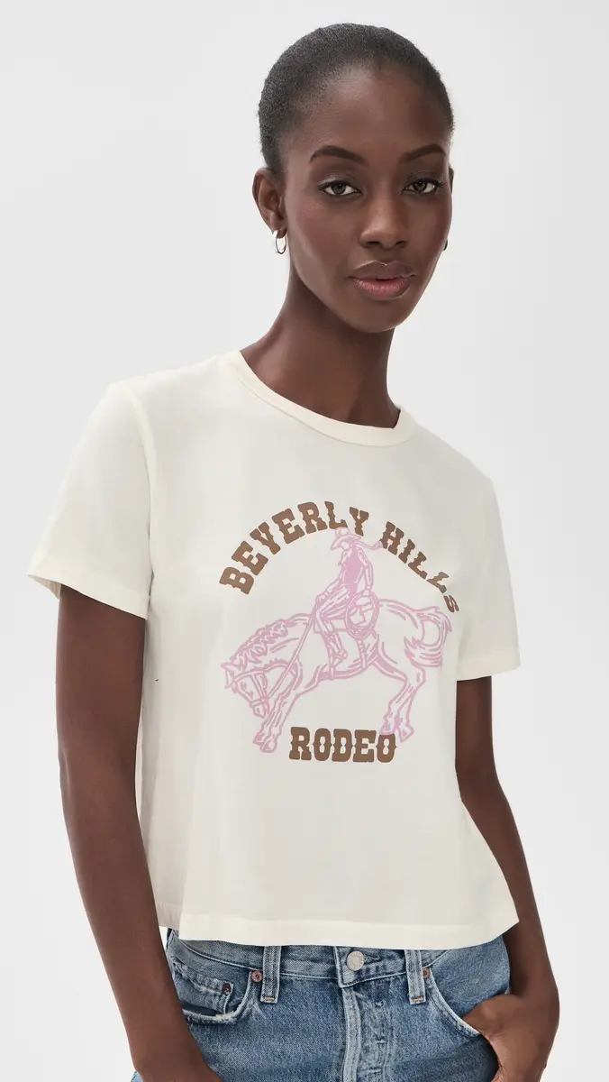 Sunny Somewhere Beverly Hills Rodeo Everyday Tee | Thumbnail 2 Sunny Somewhere Beverly Hills Rodeo Everyday Tee | Thumbnail 2
