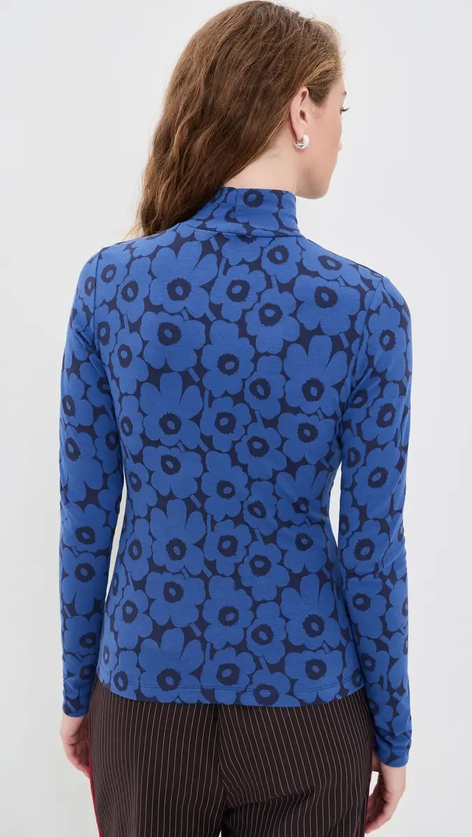 Marimekko Jkl Unikko Turtleneck Tee | Thumbnail 4 Marimekko Jkl Unikko Turtleneck Tee | Thumbnail 4