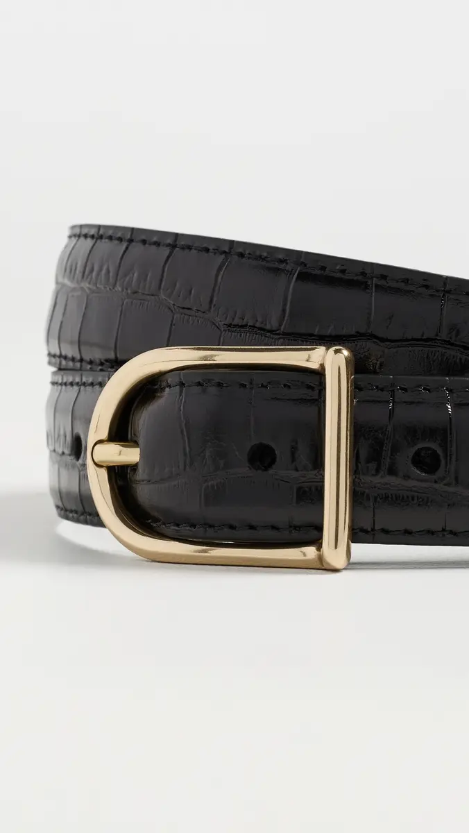 Anderson's Leather Croc Belt | Thumbnail 4 Anderson's Leather Croc Belt | Thumbnail 4
