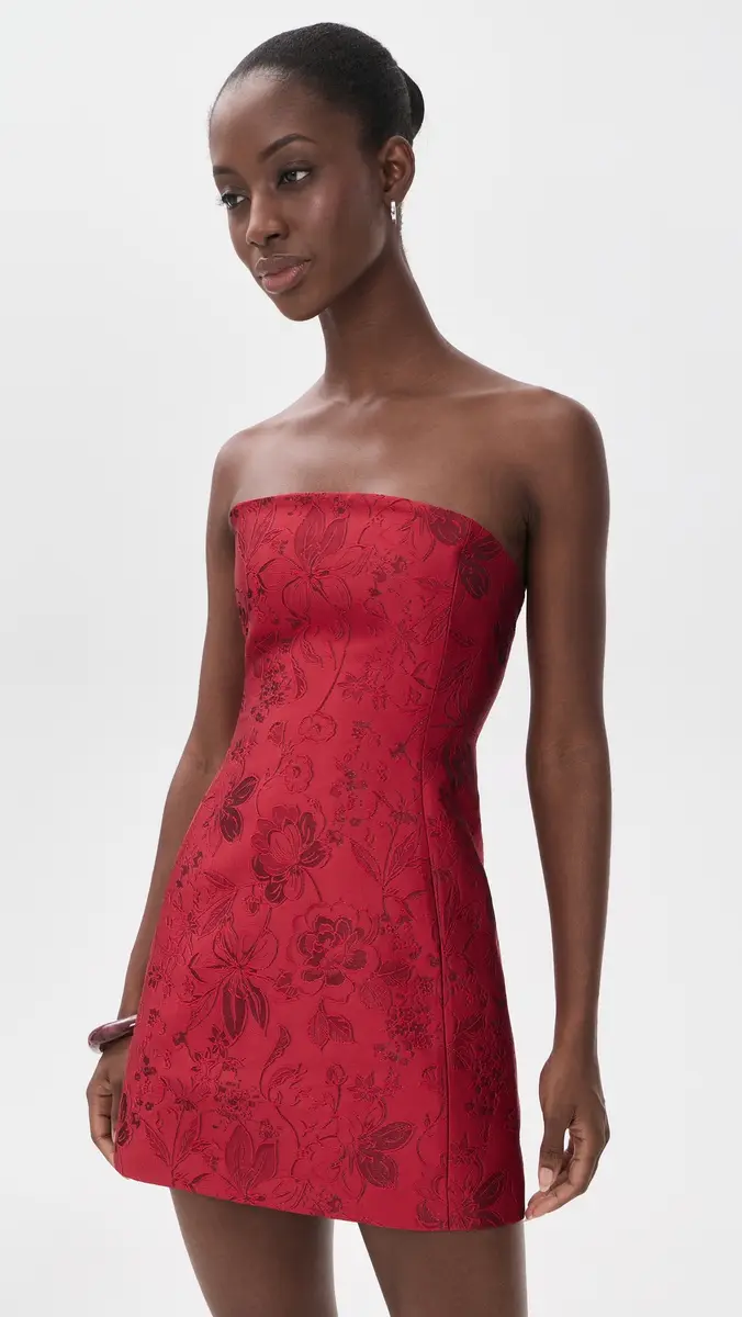 Alice + Olivia Velia Removeable Strap Mini Dress | Thumbnail 2 Alice + Olivia Velia Removeable Strap Mini Dress | Thumbnail 2
