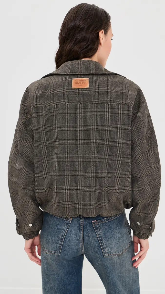 Acne Studios Wool Bomber Jacket | Thumbnail 3 Acne Studios Wool Bomber Jacket | Thumbnail 3