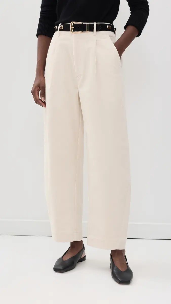 APIECE APART Bari Crop Corduroy Trouser | Thumbnail 2 APIECE APART Bari Crop Corduroy Trouser | Thumbnail 2