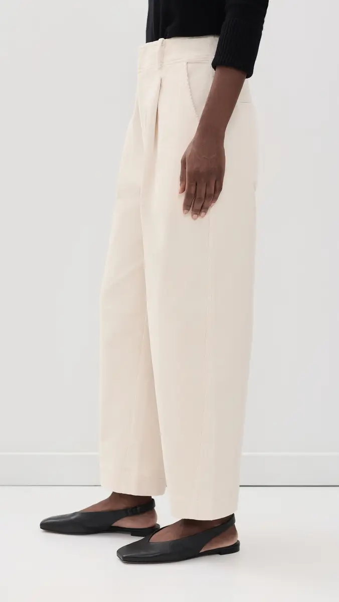 APIECE APART Bari Crop Corduroy Trouser | Thumbnail 4 APIECE APART Bari Crop Corduroy Trouser | Thumbnail 4