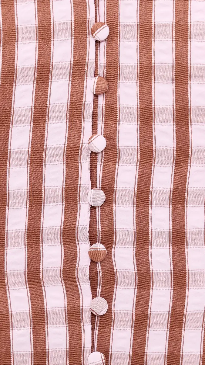 English Factory Gingham Check Midi Dress | Thumbnail 6 English Factory Gingham Check Midi Dress | Thumbnail 6