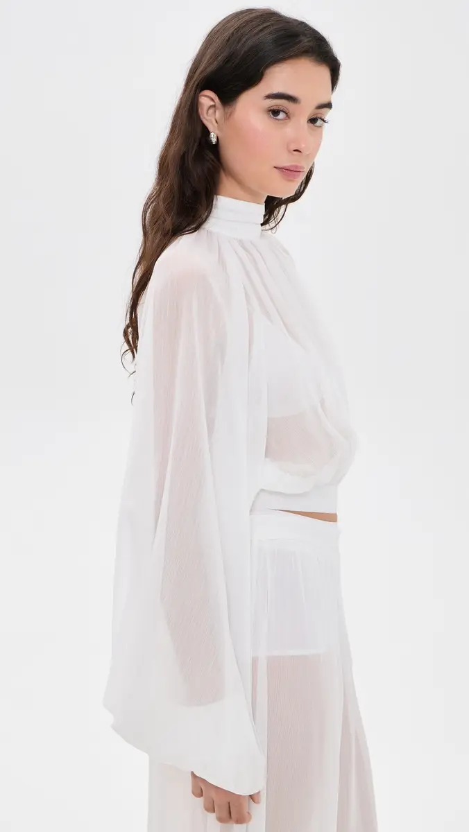 LIONESS Suite Escape Blouse | Thumbnail 4 LIONESS Suite Escape Blouse | Thumbnail 4