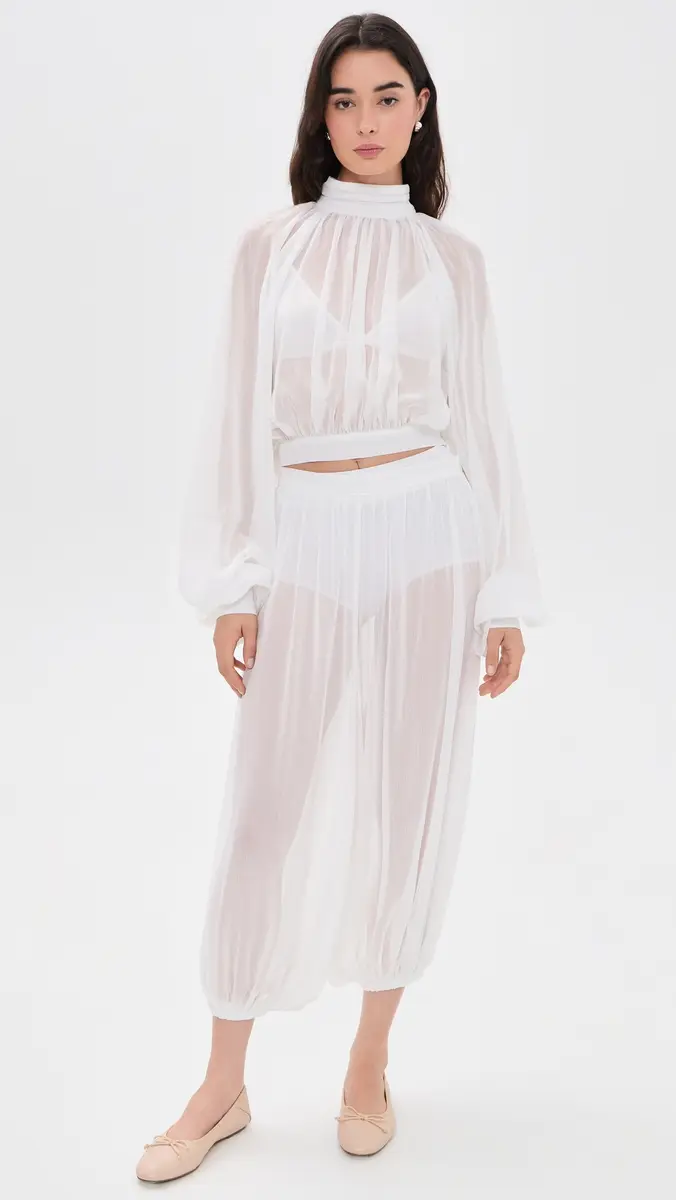 LIONESS Suite Escape Blouse | Thumbnail 5 LIONESS Suite Escape Blouse | Thumbnail 5