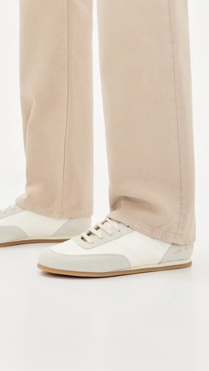 Common Projects Leather and Suede Minimal Runner Sneakers | Thumbnail 3 Common Projects Leather and Suede Minimal Runner Sneakers | Thumbnail 3
