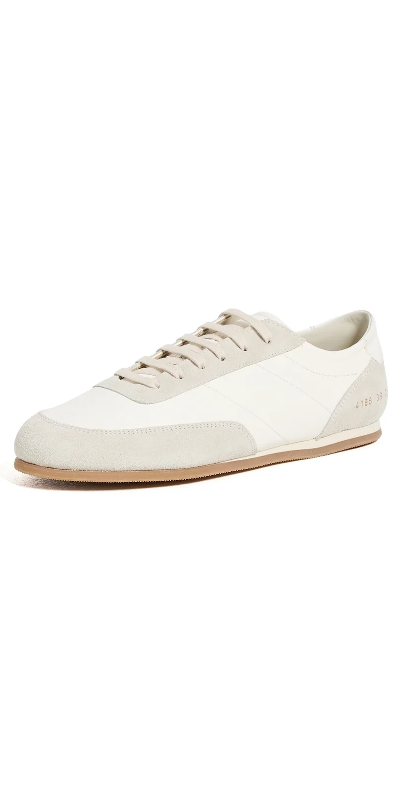 Common Projects Leather and Suede Minimal Runner Sneakers | Thumbnail 1 Common Projects Leather and Suede Minimal Runner Sneakers | Thumbnail 1