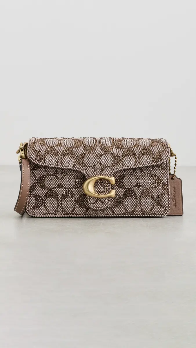 Coach Crystal Signature Soft Tabby Shoulder Bag | Thumbnail 2 Coach Crystal Signature Soft Tabby Shoulder Bag | Thumbnail 2