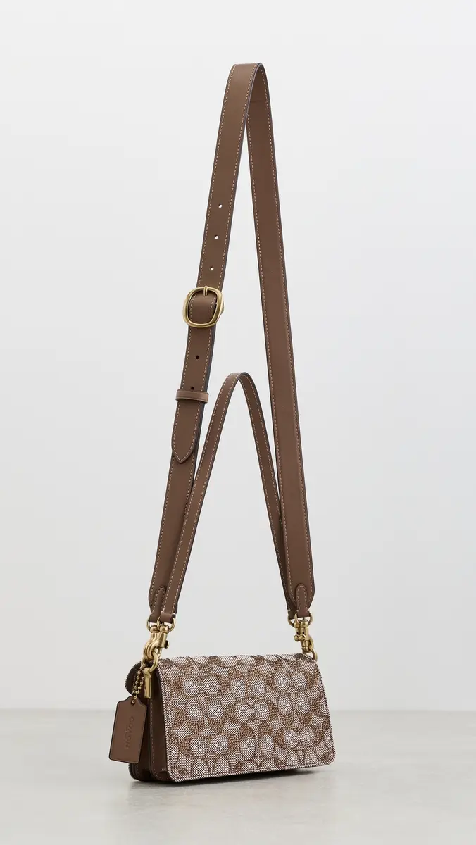 Coach Crystal Signature Soft Tabby Shoulder Bag | Thumbnail 4 Coach Crystal Signature Soft Tabby Shoulder Bag | Thumbnail 4