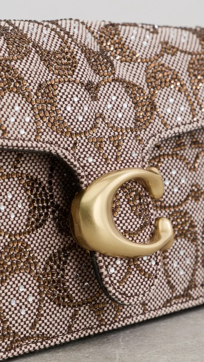 Coach Crystal Signature Soft Tabby Shoulder Bag | Thumbnail 5 Coach Crystal Signature Soft Tabby Shoulder Bag | Thumbnail 5