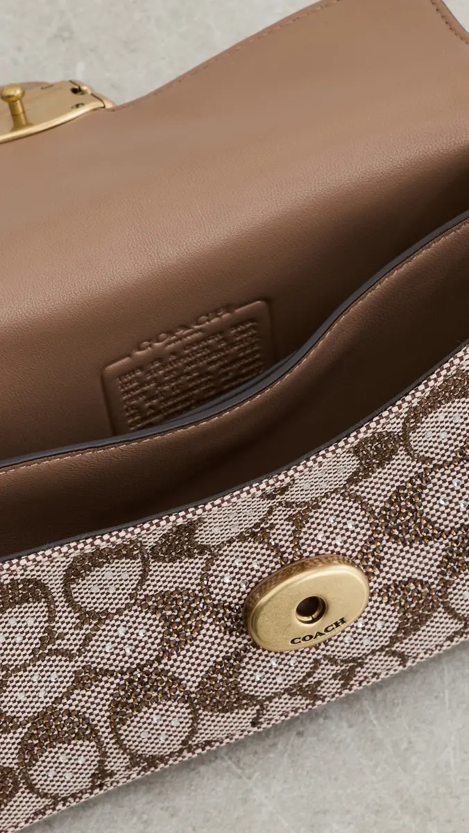 Coach Crystal Signature Soft Tabby Shoulder Bag | Thumbnail 6 Coach Crystal Signature Soft Tabby Shoulder Bag | Thumbnail 6