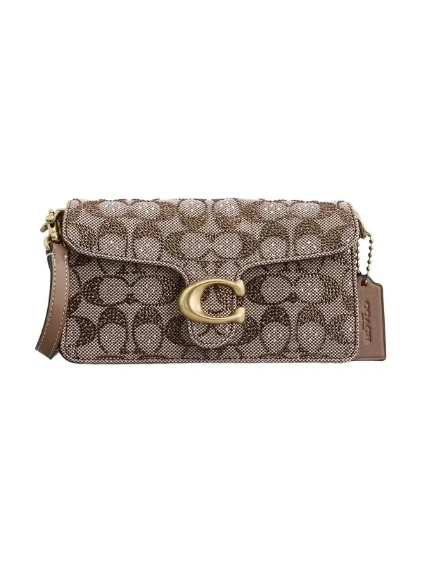 Crystal Signature Soft Tabby Shoulder Bag Crystal Signature Soft Tabby Shoulder Bag