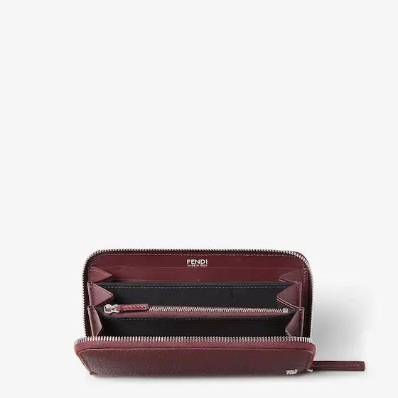 Fendi FF Zip Around Full-Grain Leather Wallet | Thumbnail 3 Fendi FF Zip Around Full-Grain Leather Wallet | Thumbnail 3