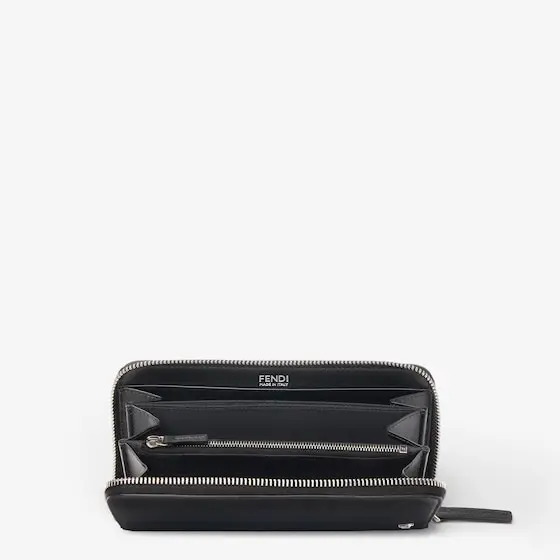Fendi FF Zip Around Full-Grain Leather Wallet | Thumbnail 3 Fendi FF Zip Around Full-Grain Leather Wallet | Thumbnail 3