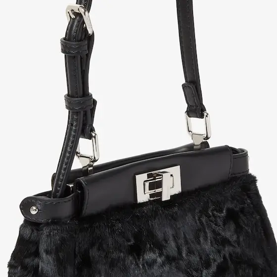 Fendi My Peekaboo XS Cavallino Leather Bag | Thumbnail 5 Fendi My Peekaboo XS Cavallino Leather Bag | Thumbnail 5