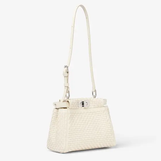 Fendi My Peekaboo XS Woven Leather Bag | Thumbnail 2 Fendi My Peekaboo XS Woven Leather Bag | Thumbnail 2