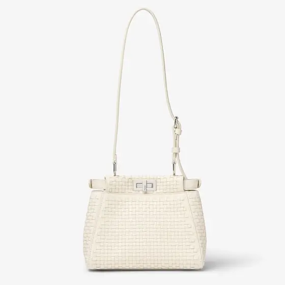 Fendi My Peekaboo XS Woven Leather Bag | Thumbnail 3 Fendi My Peekaboo XS Woven Leather Bag | Thumbnail 3