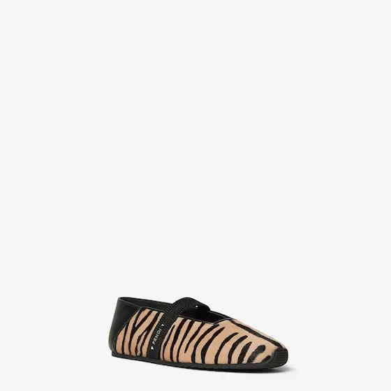 Fendi Academia Hair-On Leather Ballet Flats | Thumbnail 2 Fendi Academia Hair-On Leather Ballet Flats | Thumbnail 2