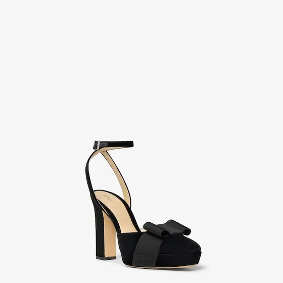 Fendi After 9 Velvet Slingbacks | Thumbnail 2 Fendi After 9 Velvet Slingbacks | Thumbnail 2