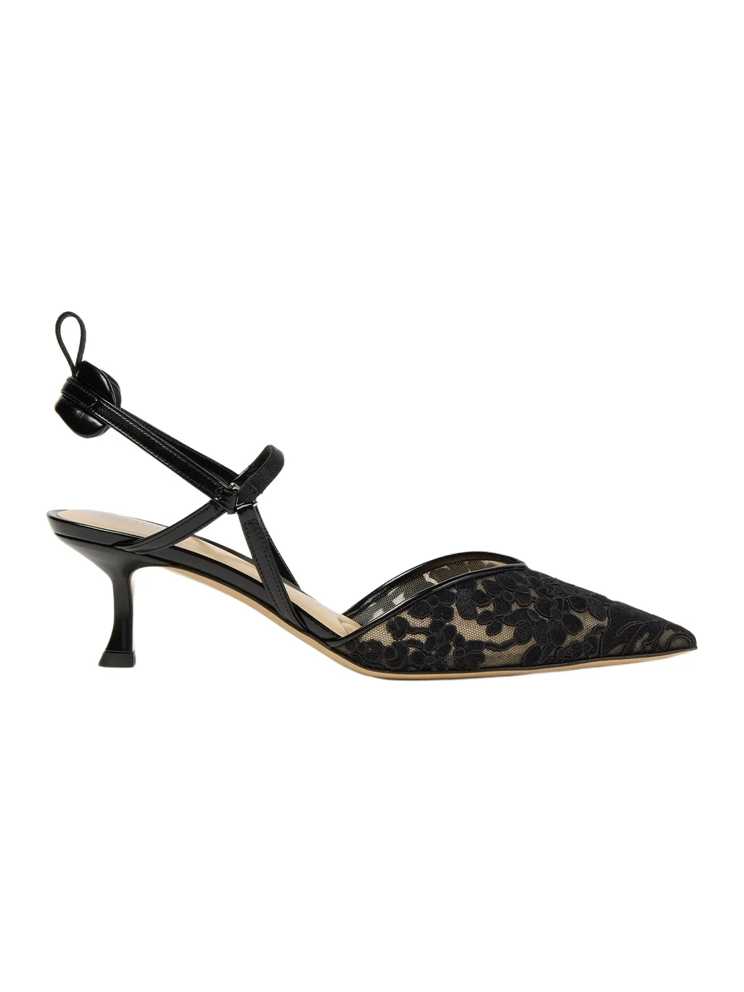 Very Colibrì Tulle Medium-Heeled Slingbacks