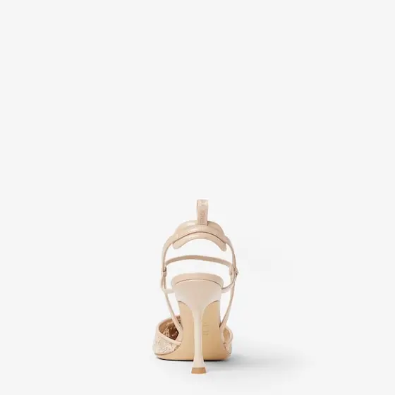 Fendi Very Colibrì Tulle High-Heeled Slingbacks | Thumbnail 3 Fendi Very Colibrì Tulle High-Heeled Slingbacks | Thumbnail 3